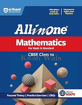 ARIHANT ALL IN ONE MATHEMATICS CBSE CLASS 10 (FOR BASIC & STANDARD)