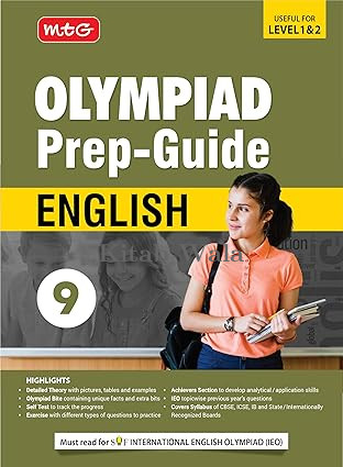 MTG Olympiad Prep-Guide Class 9 English