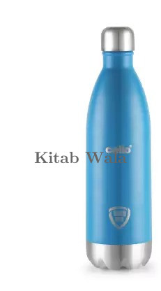 cello Duro Tuff Steel Swift DTP Coating Double Walled Stainless Steel 1000 ml Flask