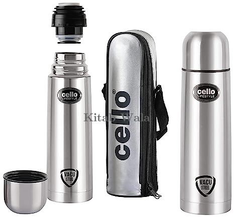 Cello Lifestyle Stainless Steel Flask, 1000Ml