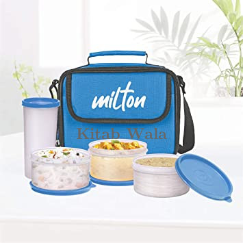 Milton New Meal Combi Lunch Box, 3 Containers and 1 Tumbler,