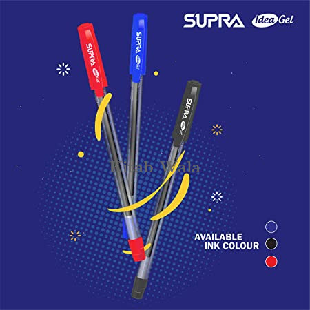 SUPRA IDEA GEL INK PEN ( PACK OF 5 )