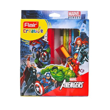 FLAIR CREATIVE STATIONERY KIT | MARVEL AVENGERS THEME