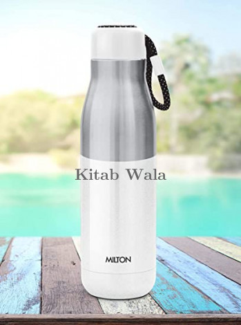 Milton Eminent 800 Thermosteel Water Bottle, 747 ml, White