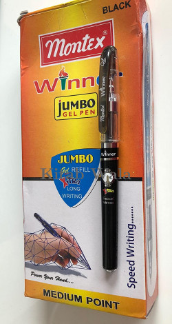 MONTX WINNER JUMBO GEL PEN ( PACK OF 10 )