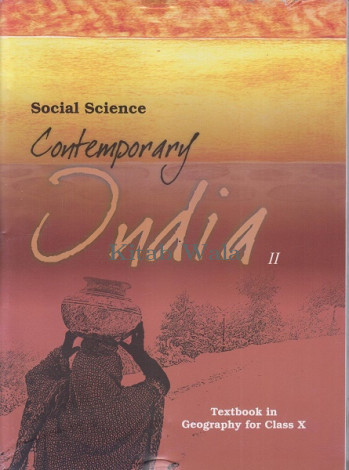 NCRT SST ( CONTEMPORARY INDIA -II) CLASS 10 (WITH PLASTIC BINDING)