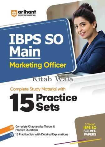 Arihant IBPS SO Main Marketing Officer | with 15 Practice Sets | English Medium