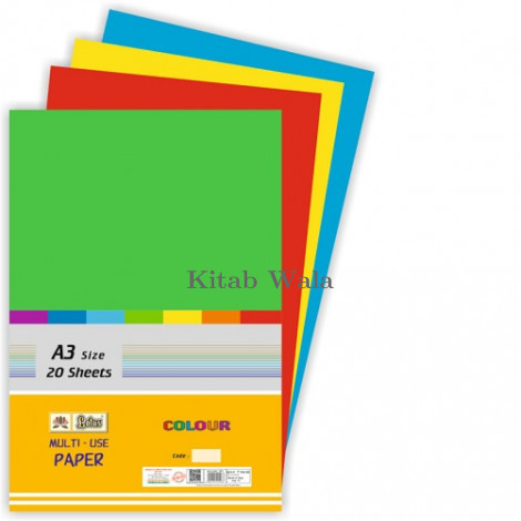 MULTIBRAND PASTEL SHEETS A3 SIZE ( PACK OF 20 )