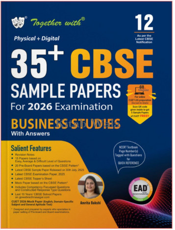 35+ CBSE Sample Papers Class 12 Business Studies for 2026 Board Exam |
