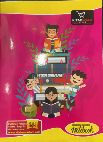 KITABWALA NOTEBOOK ENGLISH LINE (84 PAGES)