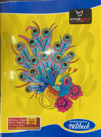 KITABWALA NOTEBOOK PACK OF 10 + GET ONE FREE (140 PAGES )