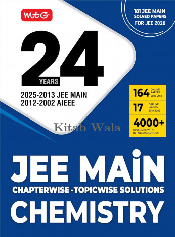 Solved Papers Chemistry PYQ Book For 2026 Exam