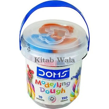 DOMS MODELLING DOUGH 10 SHADES(150 GM)