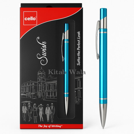 Cello Swish Premium Stylish Metal Ball Pen (Perfect Look Designer Writing Pen)