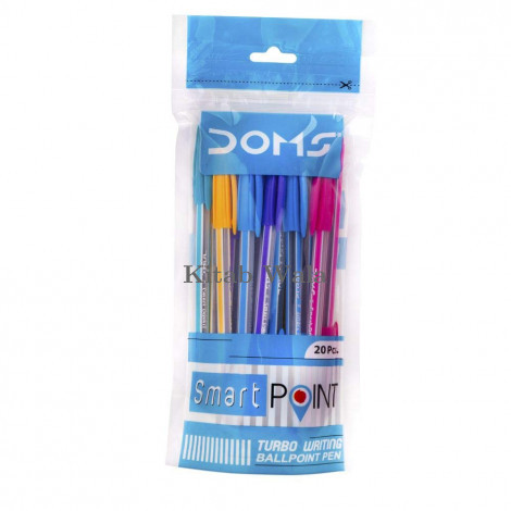 DOMS SMART POINT BALL PEN ( PACK OF 5 )