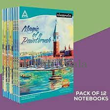 Classmate Register 240 Pages Ruled 2 Line(pack of 12)