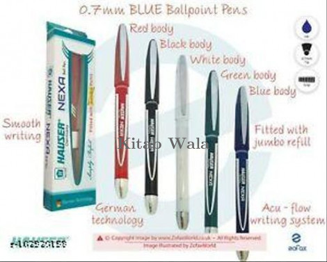 HAUSER NEXA BALL PEN (PACK OF 10 )