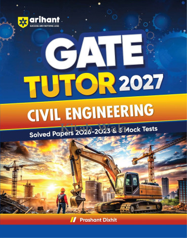 Arihant GATE Tutor 2027 Civil Engineering With Solved Papers (2023–2026)