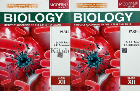 MODERN ABC+ BIOLOGY CLASS 12th (PART I & II ) FOR CBSE & PSEB