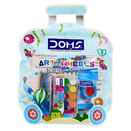 DOMS ART ON WHEELS ASSORTED STATIONERY ITEM GIFT KIT