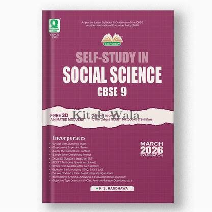 Evergreen Self Study In Social Science For CLASS 9