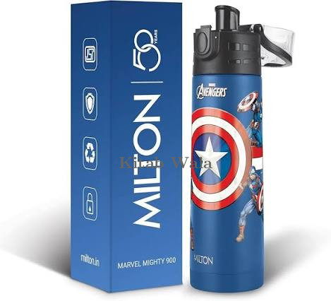 Milton Marvel Mighty 900 Thermosteel Water Bottle (ISI Certified, Leak Proof)