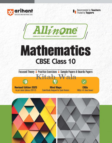 Arihant All In One Mathematics CBSE Class 10th Based On Latest NCERT For CBSE Exams 2025