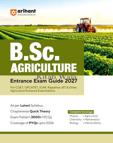 B.SC Agriculture Entrance Exam 2027 (Complete Study Guide For CUET, UPCATET) English Medium