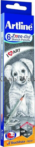 Artline Love Art Ultra Dark Sketch Pencil Set