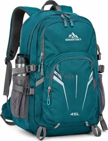 SMARTSKY 45L Premium Large School Backpack for Boys & Girls (Comfortable & Durable Everyday Bag)