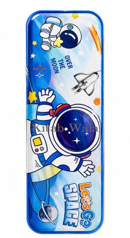 Let’s Go to Space Kids Pencil Box (Creative Space Explorer Design, Spacious Stationery Storage Box)