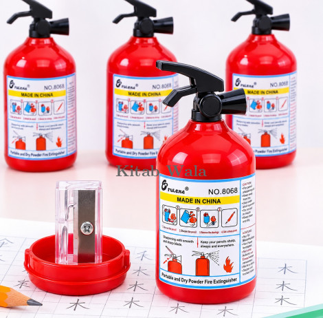 LIGHTER HOUSE Cutest Design Fire Extinguisher Look Pencil Sharpener For Kids