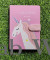 Definite Art Unicorn Cartoon Print Premium Diary Notebook with Leather Magnetic Closure 260 Page
