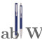 Blue Parker Profile Ball Pen With Stainless Steel Trim (Pack of 1)