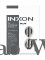 Doms Inxon Blue Ball Pen| 0.7mm ULV Ink Technology (Blue, Black) Pack of 10