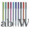 FLAIR Yolo Trendz Ball Pen (Low-Viscosity Ink For Smudge Free Writing ) Set of 10 Shades
