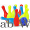 Plastic Bowling Playset (12 Pieces)