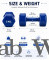 DIXON PVC DUMBLE (5KG EACH) 10 KG SET
