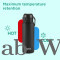 Milton Dual Flow 900 Thermosteel Water Bottle with one Touch Safety Lock, Leak Proof