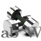 DIXON Steel Dumbbell Set 20 Kg (10 Kg Per Dumble) 1 Pair Dumbbells, Steel Dumbbells, Home Gym Fixed