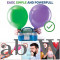 Electric Balloon Pump 2 Nozzle High Power Air Pump, Balloon Inflator for Party Decoration