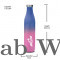 Milton Prudent 1000ML THERMOSTEEL Bottle Blue Pink 1000 ml Bottle (Pack of 1, Multicolor)