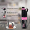 Cello Force Stainless Steel Bottle, 500 ML,Pink
