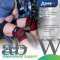 Heavy Duty Weight Lifting Knee Wraps - Compression Support Straps Set for Gym Workouts (1 Pair)