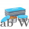 Milton New Mini Lunch Insulated Tiffin with 2 Containers, 280 ml Each, Cyan (Stainless Steel)