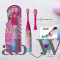 San-A Sonic Powered Kids Elecrtic Tootbrush With Soft Bristles, Extra Brush Head (D251-Pink)