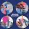 Electric Balloon Pump 2 Nozzle High Power Air Pump, Balloon Inflator for Party Decoration
