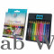 C3 TRIANGULAR COLORED PENCILS 12 SHADES