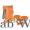 Milton Cube 4 Lunch Box, 300 ml, Set of 4, Orange (Stainless Steel)