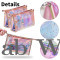 Holographic Bracelet Storage Box (Stylish & Compact Jewelry Organizer for Girls)